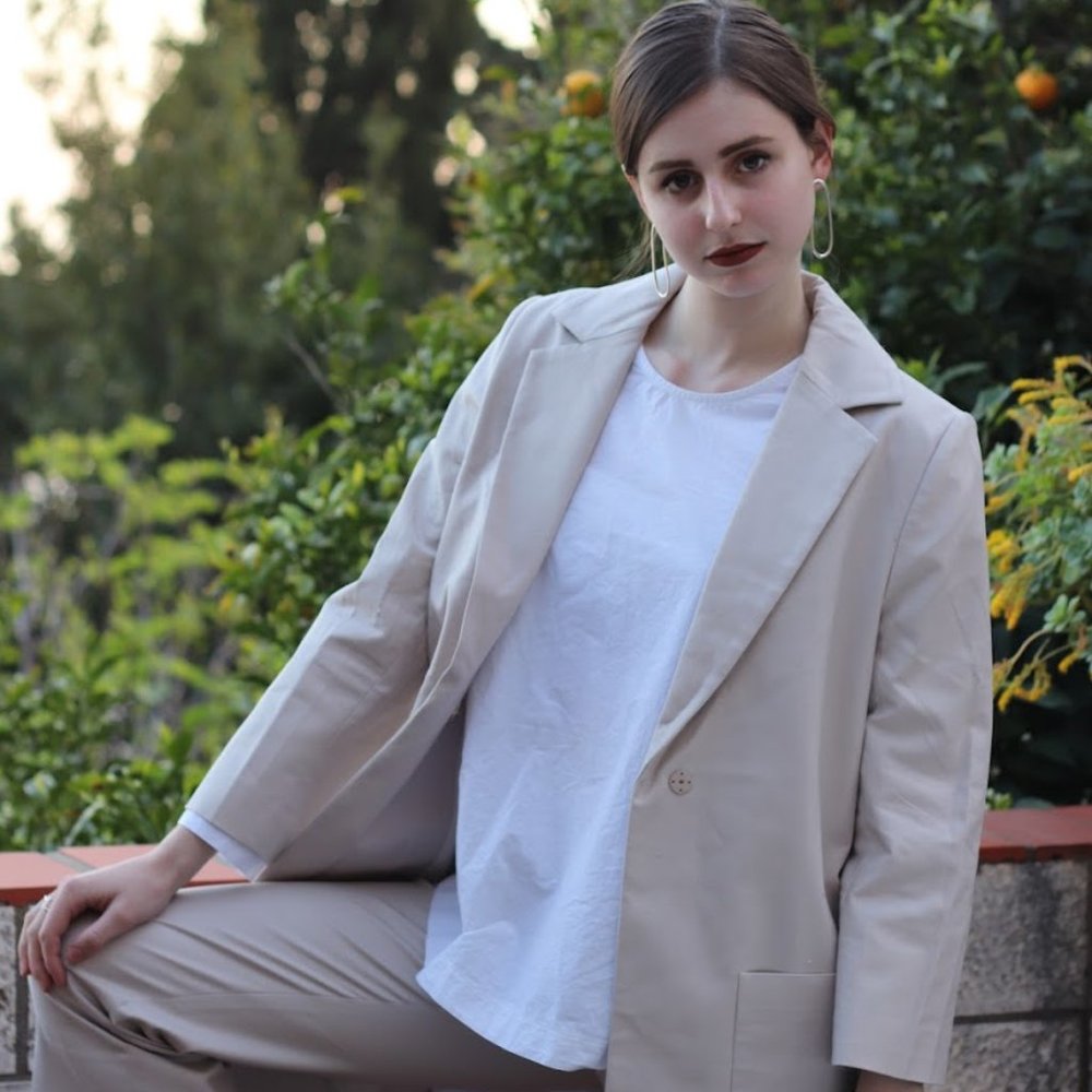 Oak + Fort Oatmeal Suit